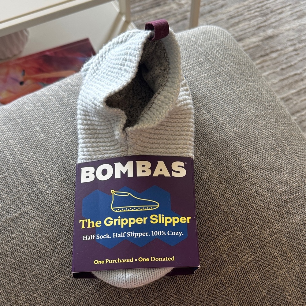Women’s Bombas The Gripper Slipper Size Medium